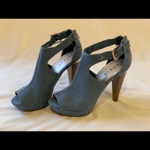 Guess denim heels